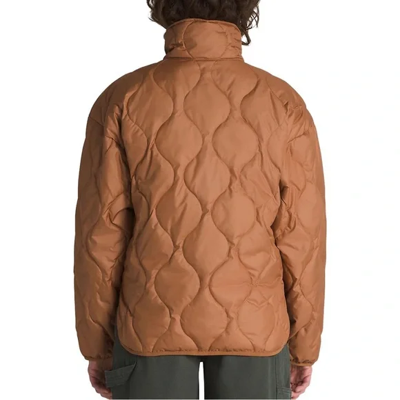 Vans Quilted Bomber Jacket in Brown - Picture 12 of 13